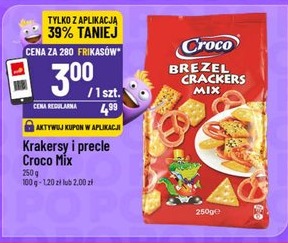 Krakersy i precle Croco Mix