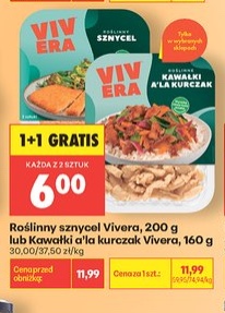 roślinny sznycel lub kawałki a'la kurczak