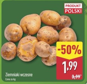 ziemniaki wczesne