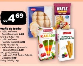 Rożki waflowe