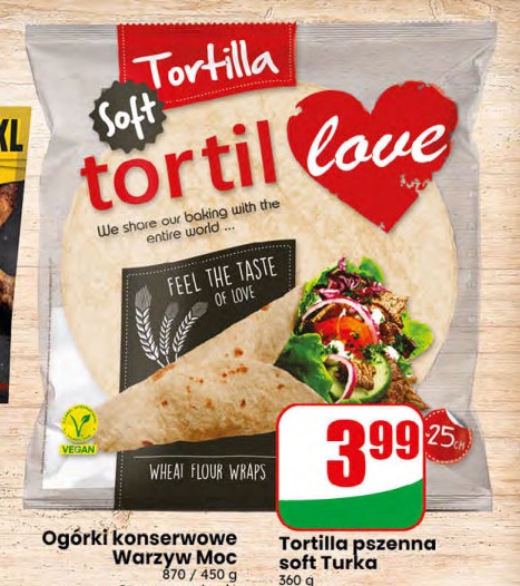 Tortilla pszenna