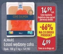 łosoś wędzony coho