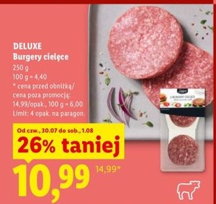 burgery cielęce