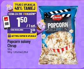 Popcorn solony Chrup
