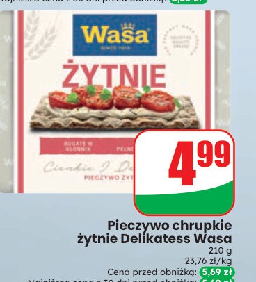 Pieczywo chrupkie żytnie