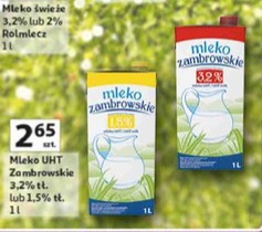 Mleko UHT Zambrowskie