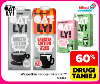 Napój roślinny różne rodzaje
