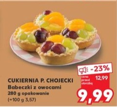 babeczki z owocami
