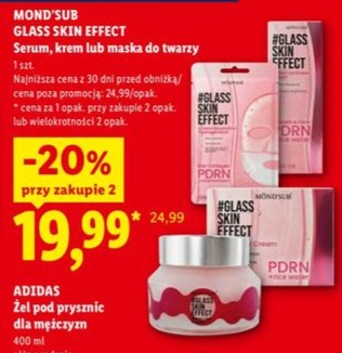 Serum, krem lub maska do twarzy Glass Skin Effect