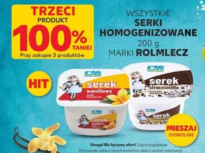 Wszystkie serki homogenizowane
