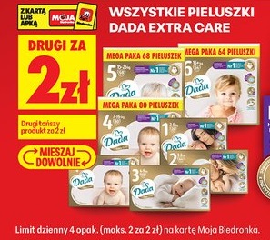 Wszystkie pieluszki Dada Extra Care