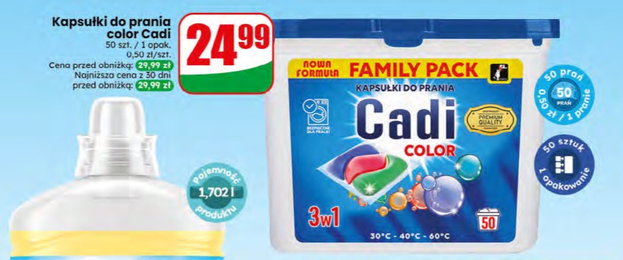 Kapsułki do prania color