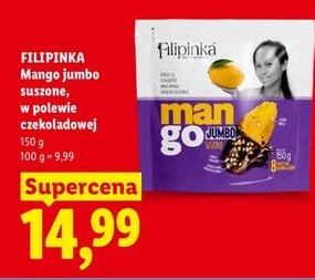Mango jumbo suszone w polewie czekoladowej