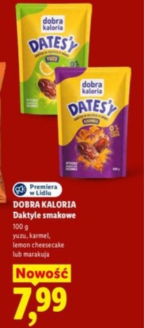 Daktyle smakowe