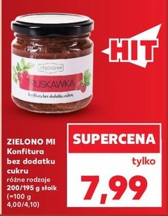 Konfitura bez dodatku cukru