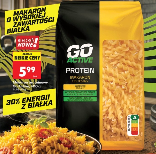 makaron proteinowy