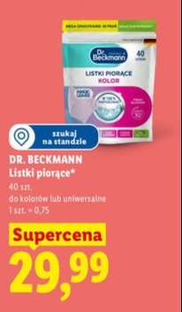 Listki piorące