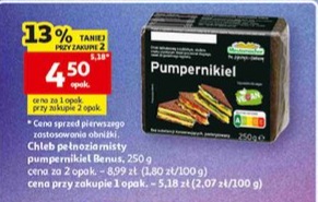 Chleb pełnoziarnisty pumpernikiel