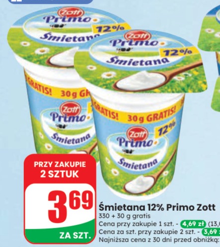 Śmietana 12%