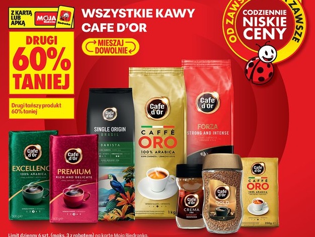 Wszystkie kawy Cafe d'Or