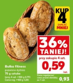 bułka fitness pszenno-żytnia