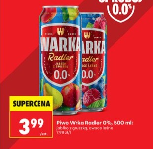 Piwo Warka Radler 0%