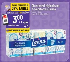 chusteczki higieniczne 3-warstwowe
