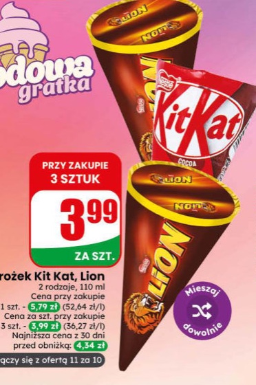 Lody rożek