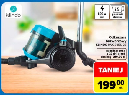 Odkurzacz bezworkowy