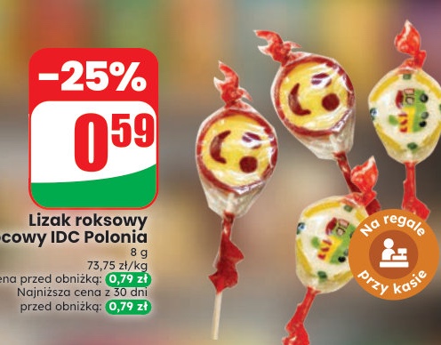 Lizak roksowy owocowy