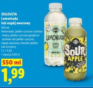 napój owocowy