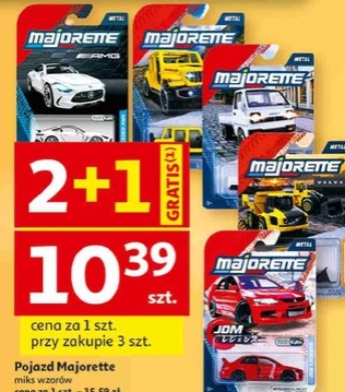 Pojazd Majorette miks wzorów