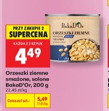 Orzeszki ziemne smażone, solone