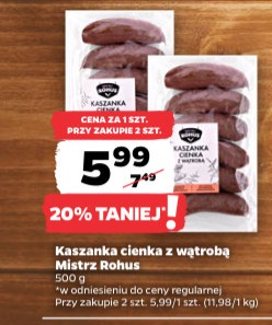 Kaszanka cienka z wątrobą