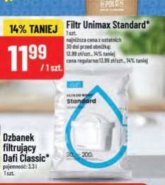 Filtr Unimax Standard