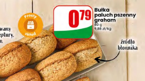 bułka paluch pszenny graham