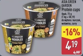 Proteinowe danie w kubku