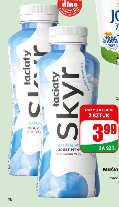 jogurt pitny skyr naturalny