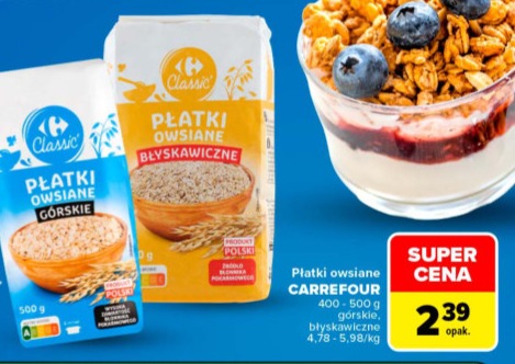 Płatki owsiane