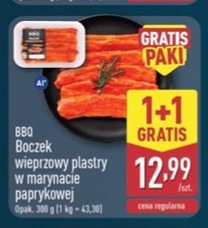 Boczek wieprzowy plastry w marynacie paprykowej