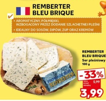 Ser pleśniowy Remberter Bleu Brique