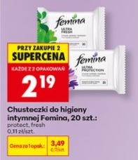 Chusteczki do higieny intymnej