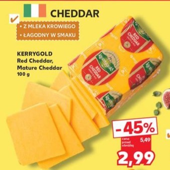 ser cheddar czerwony
