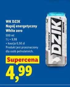 napój energetyczny White zero
