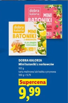 mini batoniki z nerkowców