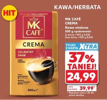 kawa mielona crema