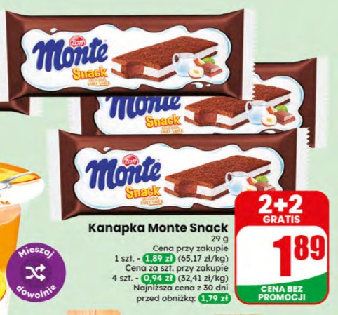 kanapka Monte Snack