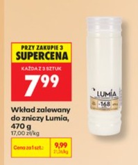 Wkład zalewany do zniczy