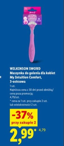 maszynka do golenia dla kobiet, 3-ostrzowa