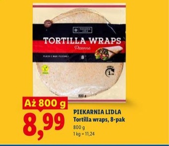 tortilla wraps pszenne